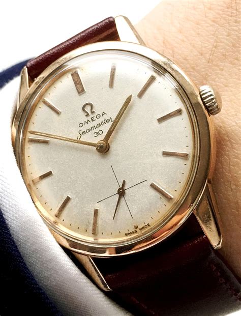 omega seamaster 30 gold plated|Omega Seamaster 30 vintage.